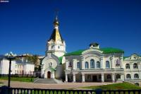 Экскурсия в Хабаровской семинарии для студентов Международной Летней Школы при ДВГУПС.