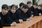 Вечер-встреча учащихся сектора очного обучения со священнослужителями, обучающимся заочно